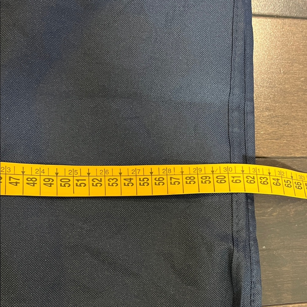 Tory Burch Blue Garment Bag with Gold Logo - Picture 3 of 5